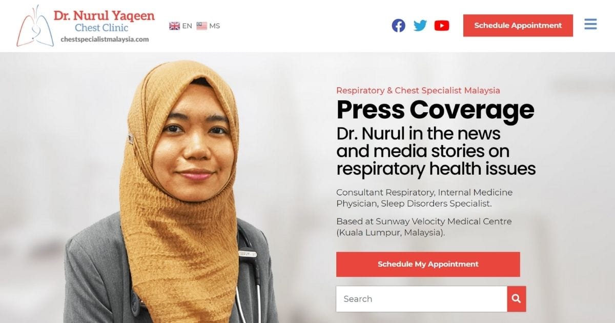 Dr Nurul Yaqeen's Press Coverage & Media Stories